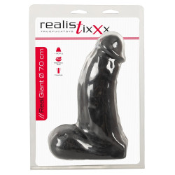 Realistixxx Gode Giant Cock 18 x 7cm Noir